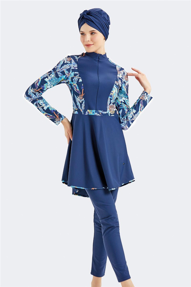 Full Covered 4-piece Modest Swimwear C14013  #451259
