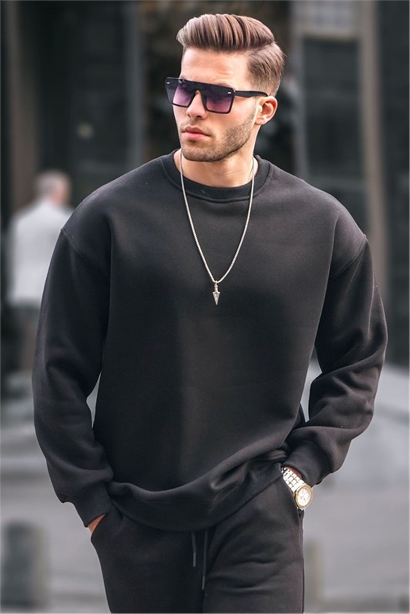 Men's Oversize Sweatshirt 6048 - Black #364565