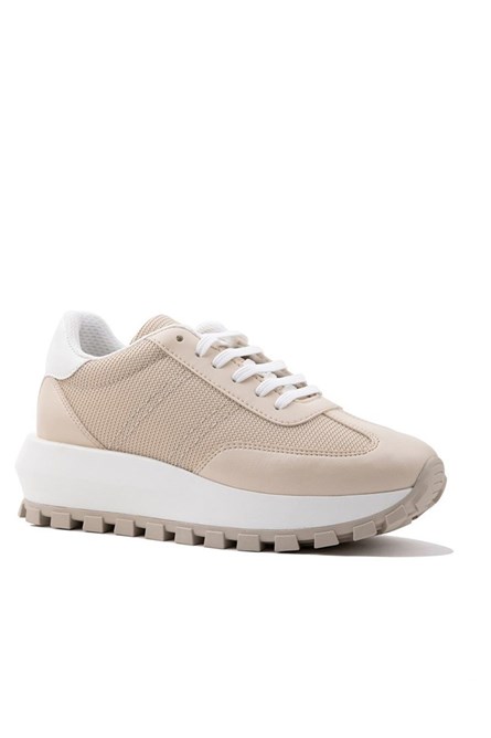 Women's sports shoes - Beige #327159