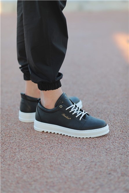 Men's Casual Shoes SLW-152 - Black #364991