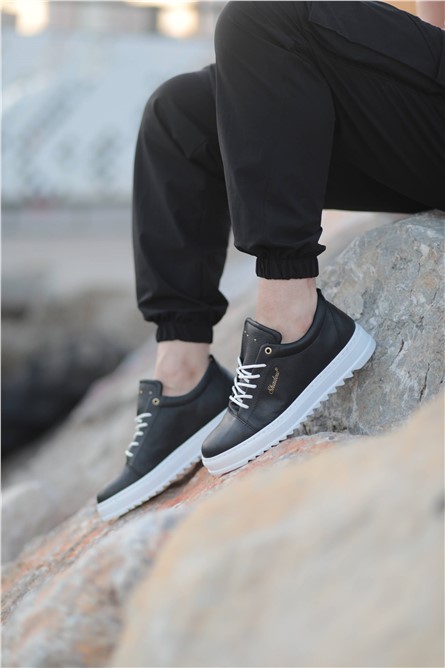 Men's Casual Shoes SLW-152 - Black #364991