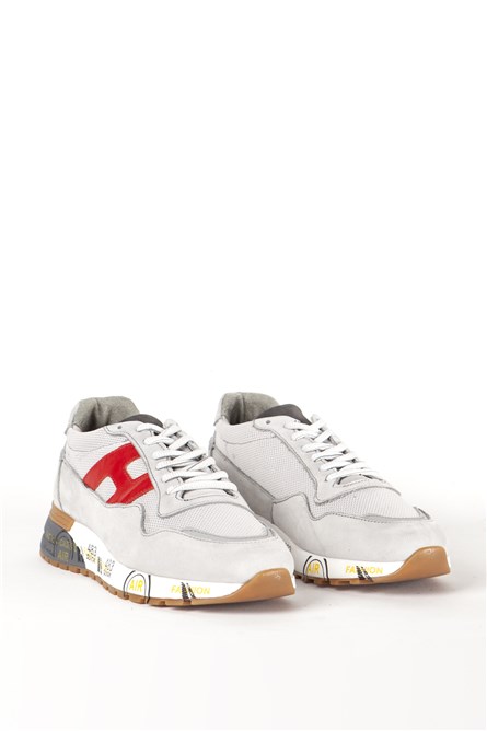 Men's Genuine Leather Shoes 17388 - Light Gray #388087