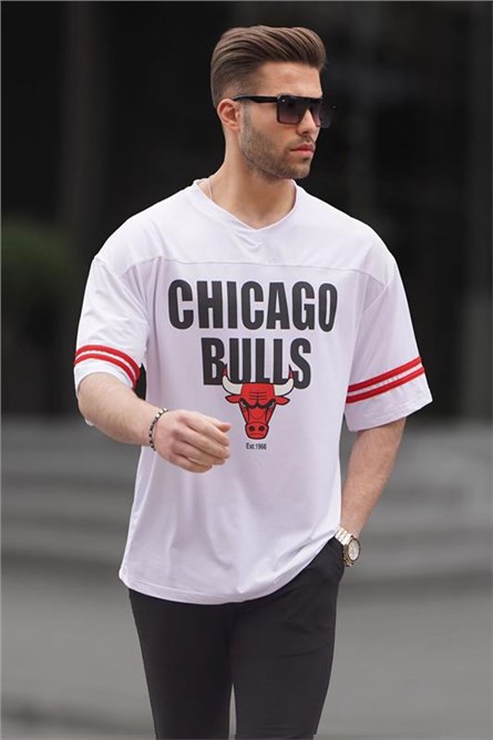 Men's Oversize T-Shirt 6129 - White #395223