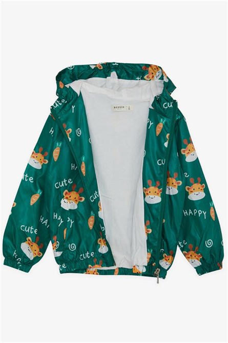 Children's raincoat for boy - Green #407350