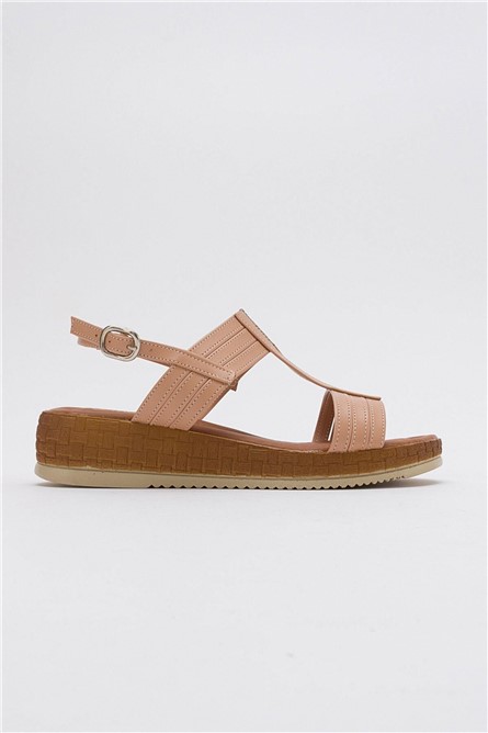 Women's Casual Sandals - Beige #382913