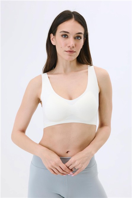 Wireless Seamless Laser Removable Padded Bra C26125  #451282
