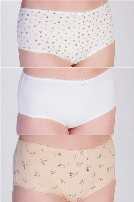3-Pack Cotton Slip Panties 5003  #451871