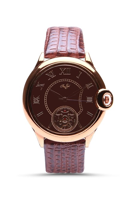 Часовник The End 3005 Кaфяв  