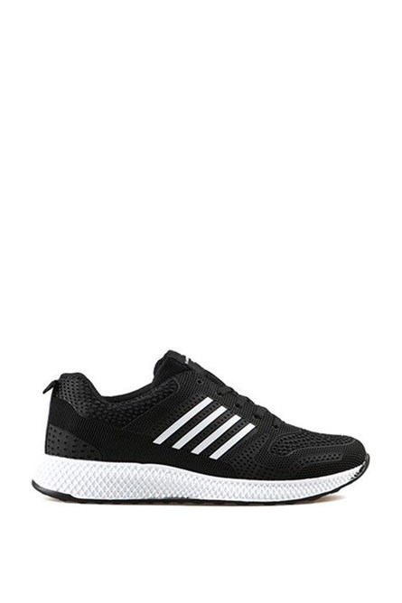 Hammer Jack Men's Sports Shoes - Black with White #368169