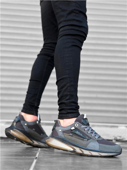 Men's Casual Shoes BA0313 - Smoke Gray #385067