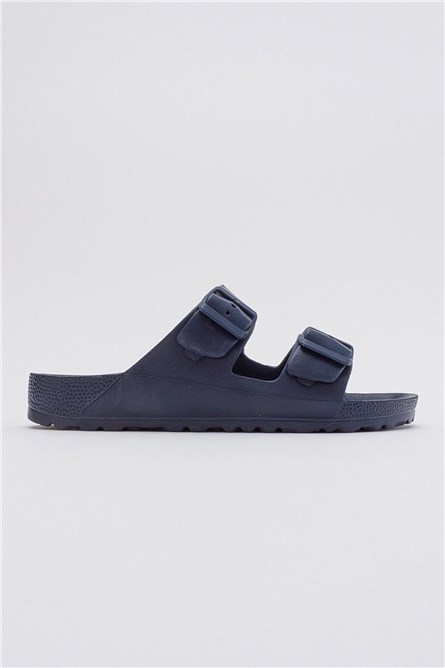 Women's Casual Slippers - Navy Blue #385434