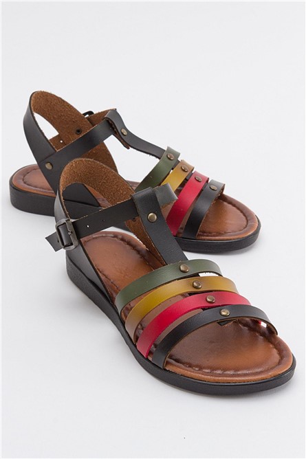 Women's Casual Sandals - Black #382870