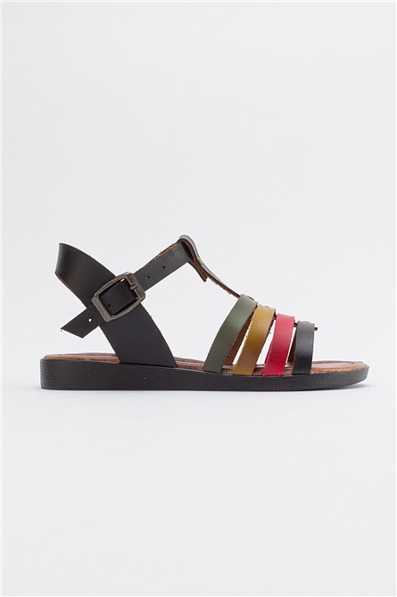 Women's Casual Sandals - Black #382870