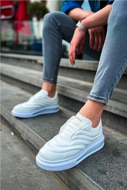 Мъжки обувки CH299 FBT - Бели #385200