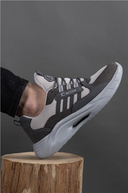 Мъжки спортни обувки 001293 - Опушеносиви #402622