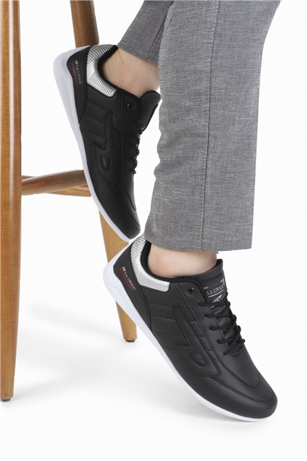 S.A UPOLO Men's Casual Shoes Black 1500