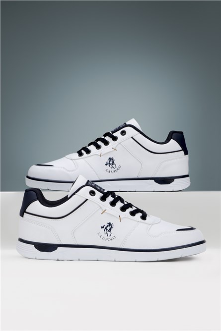 S.A UPOLO Men's Casual Shoes White 1970