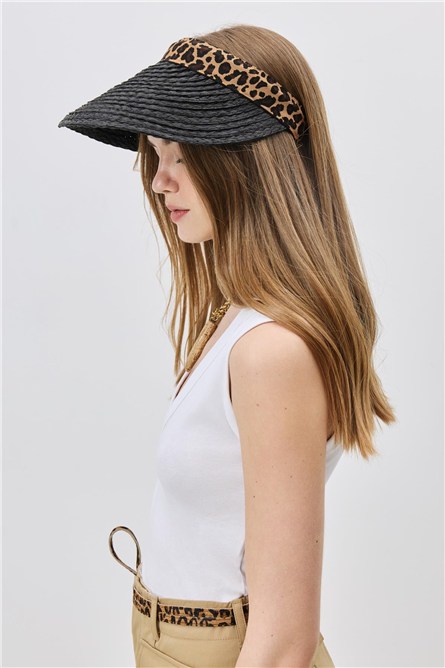 Straw Visor Hat Y8218  #452061