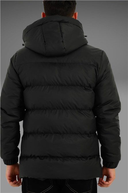 Men's Waterproof Hooded Jacket RGDM-400 - Black #409019 
