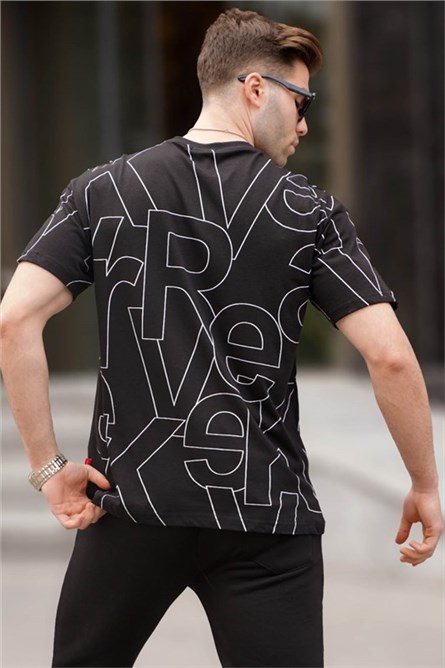 Men's T-Shirt 6061 - Black #394474