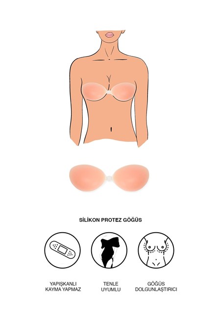 Camasircity 7015 Prosthetic Breast  #450007