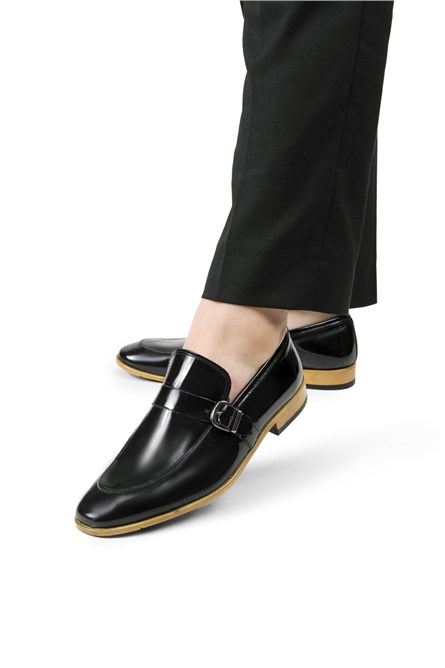 Ducavelli Napoli Men's Casual Shoes Black Patent Leather 2016