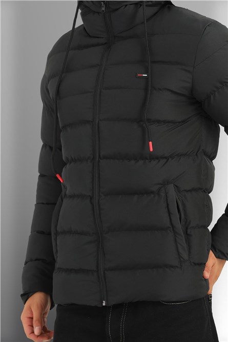Men's Waterproof Hooded Jacket GFP-200 - Black #412151