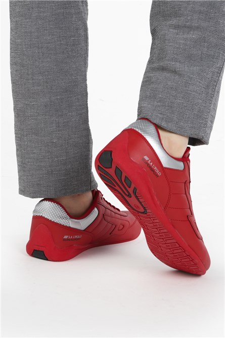 S.A UPOLO Men's Casual Shoes Red 1500