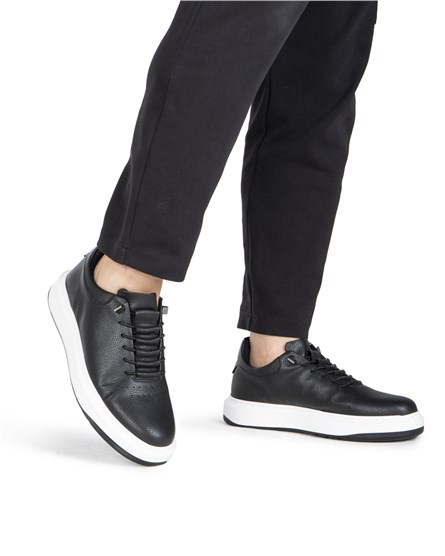 C-TEYNER Radson Men's  Shoes Black White  404