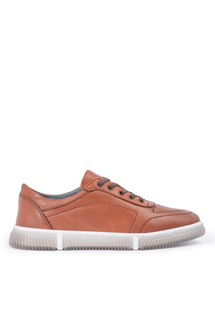 GPC POLO Men's Genuine Leather Casual Shoes - Brown 20230321099