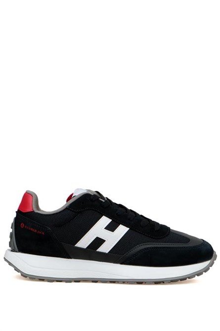 Hammer Jack Men's Sports Shoes 101 23542-M - Navy Blue with Red #407263