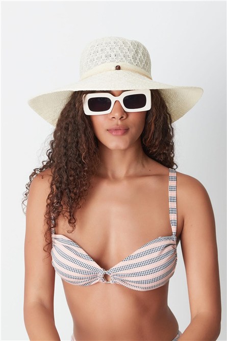 Mercerized Beach Hat T24740-07  #451438