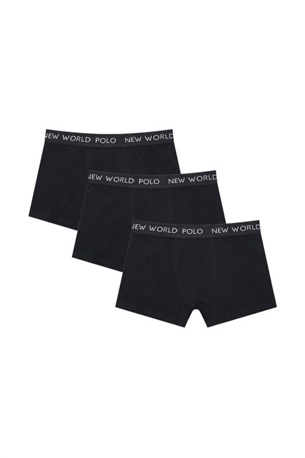 Men's Slim Fit Boxers 23SSM1001 - Black #385734