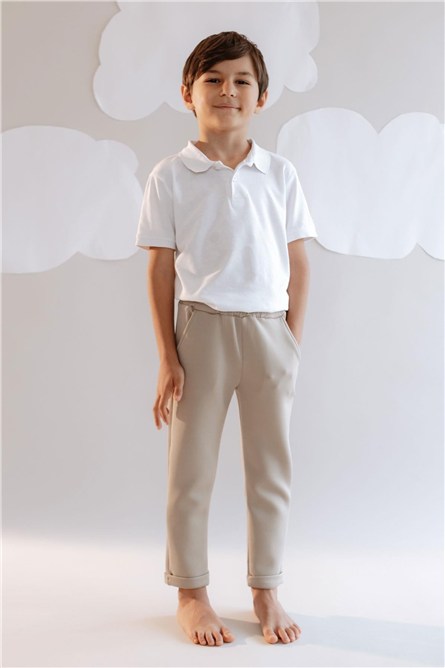 Boy's Double Cuffed Sweatpants 872  #451213