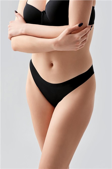 Non-Slip Waist Laser Brazilian Briefs C19204  #451277