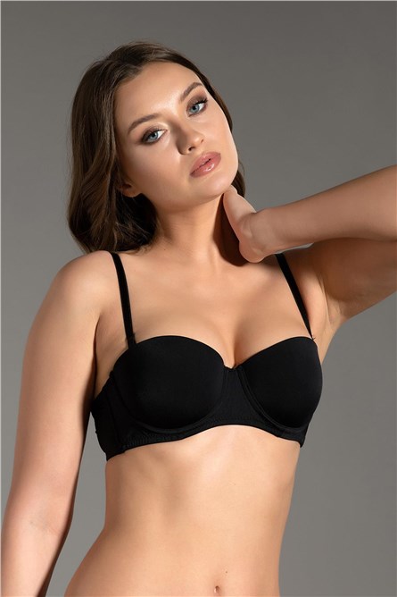Women's Underwire Bra C18025 - Black #392092