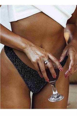 Swimsuit bottom - Black #324528