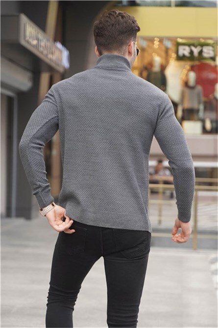 Men's Sweater 5989 - Anthracite #359083