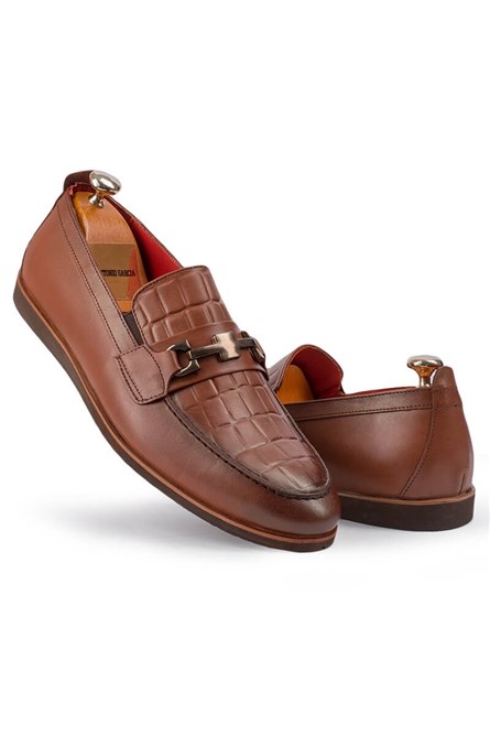 Pánska kožená spoločenská obuv ANTONIO GARCIA –  Hnedá 202108355587