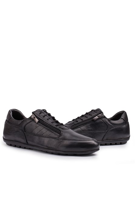 ANTONIO GARCIA Men's Leather Shoes - Black 202108355668