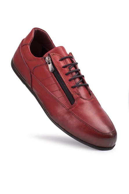 ANTONIO GARCIA Men's Leather Shoes - Red 202108355665