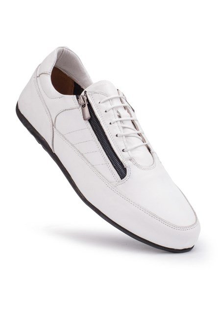 ANTONIO GARCIA Men's Leather Shoes - White 202108355666