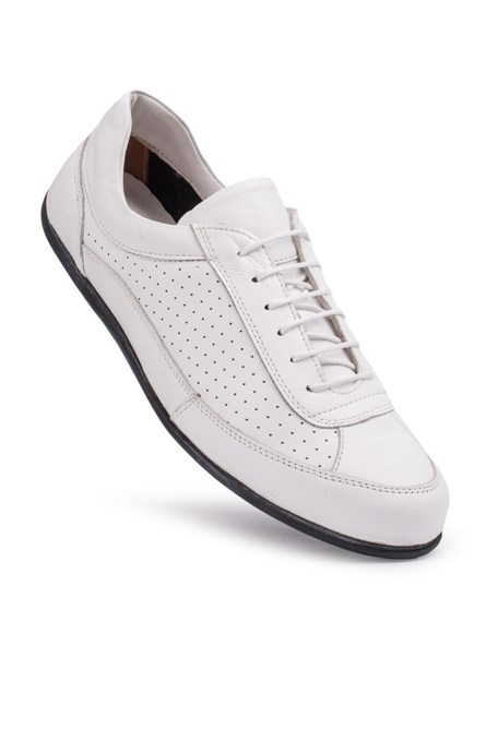 ANTONIO GARCIA Men's Leather Shoes - White 202108355671