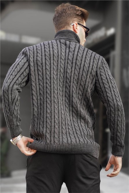 Men's Sweater 6317 - Anthracite #363677