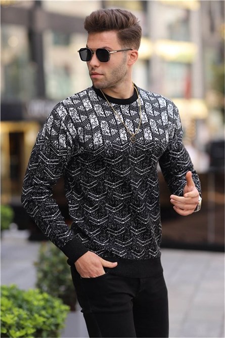 Men's Sweater 5971 - Anthracite #358427
