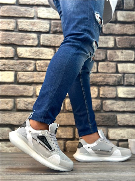 Men's Casual Shoes BA0313 - Gray #401994