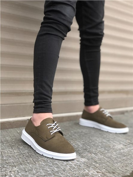 Men's casual shoes BA0003 - Khaki #328420
