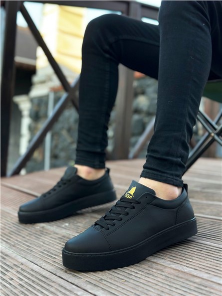 Men's Lace Up Shoes BA0104 - Black #369923