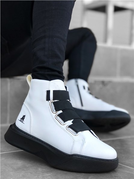 Men's sports boots BA0142 - White # 322259