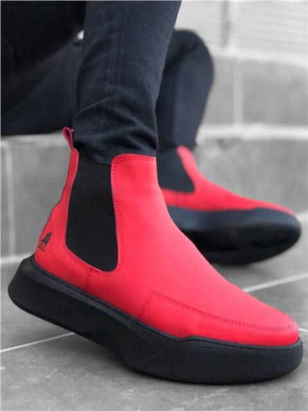 Men's sports boots BA0150 - Red # 322275